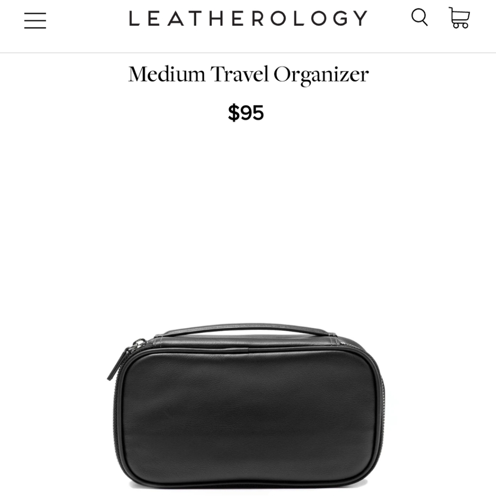 Leatherology Travel Organizer
